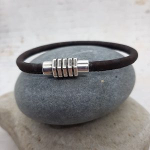 unisex brown cork bracelet