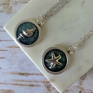 sea-inspired necklaces by french ostrich