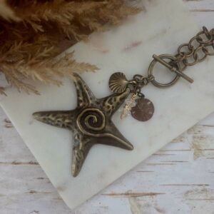 starfish necklace by french ostrich