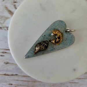 sea-inspired coastal heart pendant by french ostrich